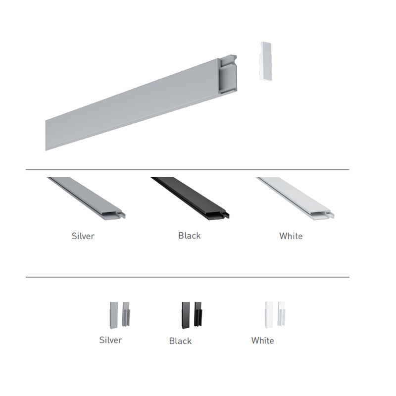 Slim Recessed LED Diffuser Channel For LED Strip Lighting Slim Recessed LED Diffuser Channel For LED Strip Lighting